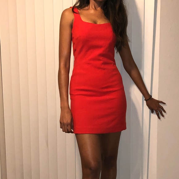 Armani Exchange Dresses & Skirts - Armani Exchange classy red cocktail fitted dress